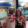 Polynésie française - Notre arrivée a Tahiti et colliers de fleurs