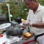 Singapour - Sandwich à la crème glacée... à la mangue et au durian!