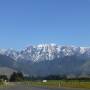 Nouvelle-Zélande - La chaine des alpes au loin