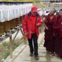 Chine - JPH et les moines de Shigatse