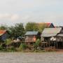 Cambodge - les maisons sur pilotis