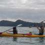 Nouvelle-Zélande - Pascal et Emilie sur leur kayak