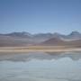 Bolivie - paysage du sud lipez - laguna blanca