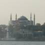 Turquie - vue du ferry en partance pour la rive  asiatique