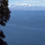 Bolivie - Lac Titicaca et montagne Illampu