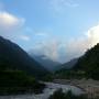 Népal - Première vu sur les montagnes