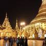 Birmanie - Shewagon pagoda de nuit