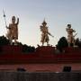 Birmanie - Statue de guerrier