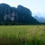 Laos - Montagne et rizière