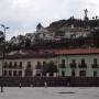 Équateur - Quito, même en pleine ville on joue au foot...