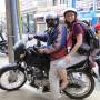 Viêt Nam - Paul, notre Easy Rider, et Sophie sur la moto