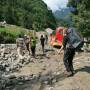 Népal - Les km à pied après la frontière