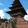 Népal - Autre temple à 5 toits - Bakthapur