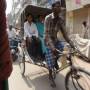 Inde - Un rickshaw