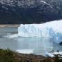 Argentine - Chute d´un bloc de glace au Perito Moreno