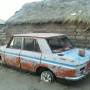 Bolivie - la voiture du prefet... les gens st pas contents apres lui apparemment!!
