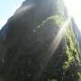 Pérou - ca, c la montagne du Wayna Pichu, celle qui est fond dans la carte postale: C ést la-haut que je suis alle !