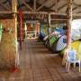 Pérou - Le squatt a Lobitos, les tentes font office de chambres... C´est un etat d´esprit...