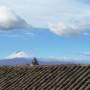 Équateur - Le Cotopaxi, vu de la terrasse de notre hotel