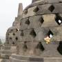 Indonésie - Piou Le Bleurg au Borobudur