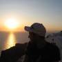 Grèce - Coucher de soleil sur Santorini