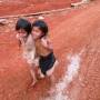 Cambodge - Dans un village des Bolaven