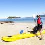 Nouvelle-Zélande - Superbe journee, soleil, animaux et premiere experience de kayak en mer