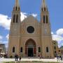 Brésil - cathedrale de curitiba, place tirantes (ou l