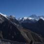Népal - panorama du sommet de gokyo ri