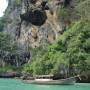Thailande - Falaises, grottes, temple, long tail boat, coucher du soleil... et GRIMPE !!!