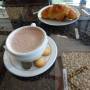 Laos - croissant cafe Sinouk