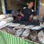 Laos - poisson en croute de sel