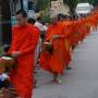 Laos - Cérémonie des moines
