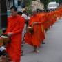 Laos - C&eacute;r&eacute;monie des moines