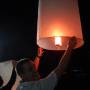 Thaïlande - Yohann lance une lanterne