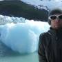 Au glacier Perito Moreno, juste...