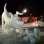 Canada - Sculptures sur neige