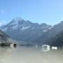 Nouvelle-Zélande - le lac et les icebergs du Hooker glacier