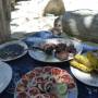 Philippines - Quel lunch!! juste pour nos 2 sur une plage d