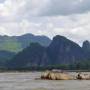 Laos - Balade en bateau sur le Mekong