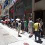 Chine - La queue pour le restaurant HK