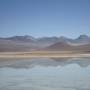 Bolivie - paysage du sud lipez - laguna blanca