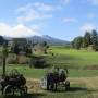 Chillan, volcan et station de...