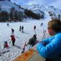 Chillan, volcan et station de...