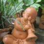 Thaïlande - Petit bouddha à la trompette