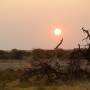 Namibie - coucher de soleil