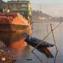 Laos - Sur les berges du Mékong