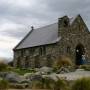 Nouvelle-Zélande - Vieille église au lac Tekapo