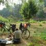 Portugal - Bivouac sur les bords du rio Mondego