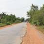 Cambodge - La route direction Kep